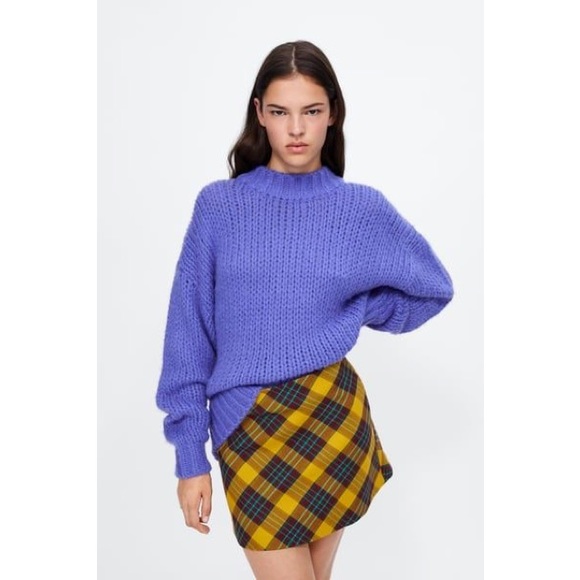 Zara Dresses & Skirts - Zara Plaid Mini Skirt